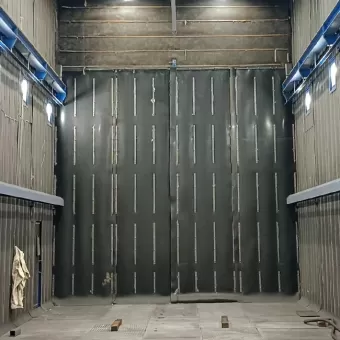 Kısmi iyileşme tipi kum patlatma odası
