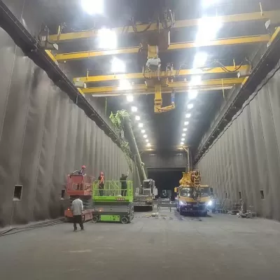 Robotik kum patlatma odası