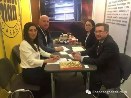 Moskova'daki hasat sergimiz